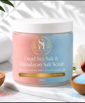 dead sea salt & himalayan salt Dead Sea Salt & Himalayan Salt Scrub